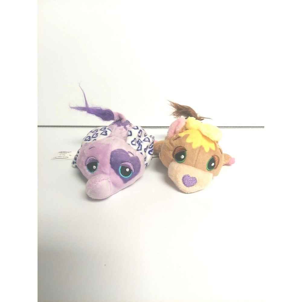 Lot of 2 Cutetitos Taste Budditos Peanut Butter and Jelly Plush Toy NO Blanket